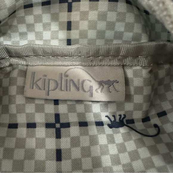 Kipling Multicolor Floral Backpack Bag Missing Monkey Charm - Picture 12 of 12